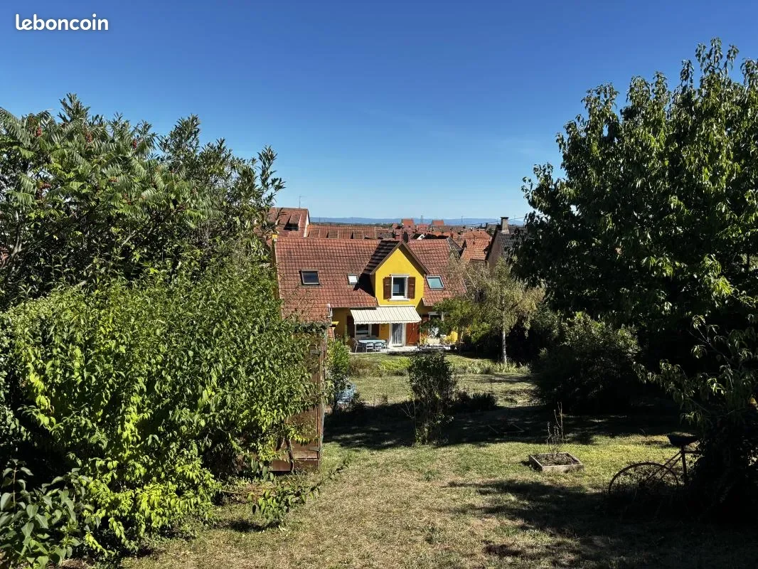 Maison de caractère et jardin arboré à Châtenois.